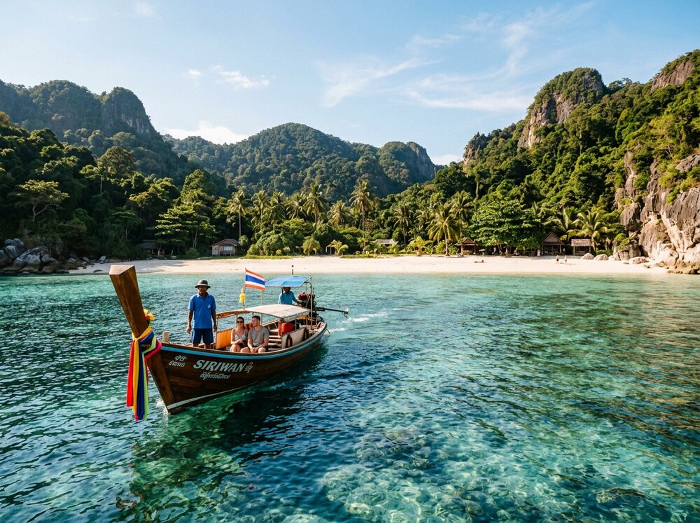 Boat to Bottle Beach